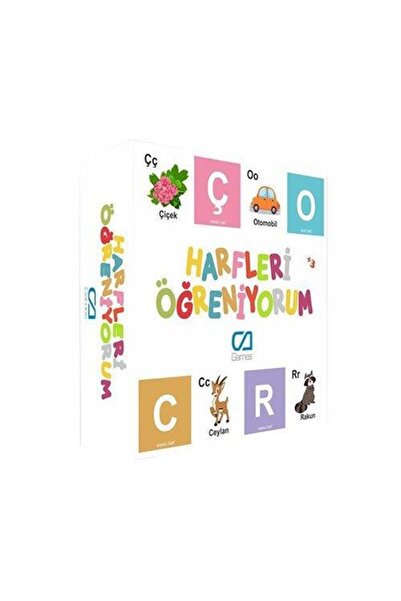 CA Games Ca Puzzle Learning Educational Letters 5042