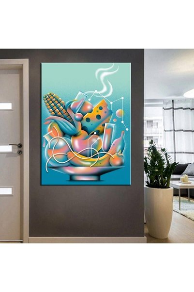 TosbArt Beslenme Uzmanı Ve Diyetisyen Dekorasyon Tabloları Kns-68