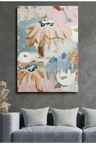 TosbArt Kanvas Sanat Tablosu Tekli Dijital Baskı Dikey Canvas Tablo 151 Oturm...