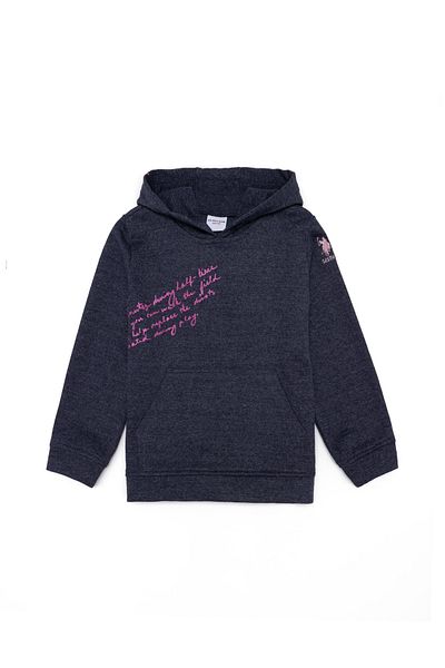 U.S. Polo Assn. Navy Blue Girls' Sweatshirt