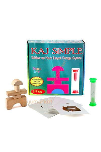 DuyuMarket Yuka Kaj Simple 3-7 Yaş (Dikkat Ve Hıza Dayalı Denge Oyunu)