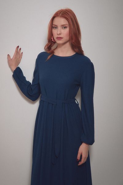 Fulla Moda Fullamodest Wrapped Fabric Belted Dress
