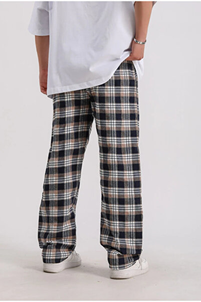 weywot τετράγωνο καρό casual Φούτερ