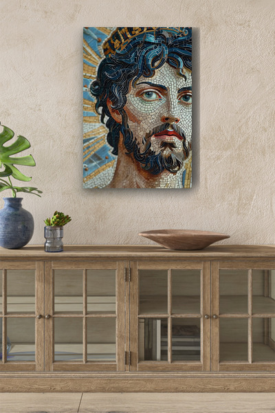 Limitless Design 16. Mozaic de o sută de ani, pictură în ulei, imprimare digi...