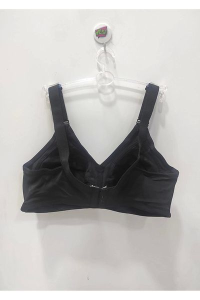 F.K Unassisted Recovery Polka Dot Black Bra - 7039
