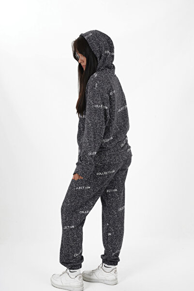 HayKids Σετ αθλητικής φόρμας για κορίτσια με τρεις κλωστές, μακρυμάνικο με στάμπα με λαιμόκοψη