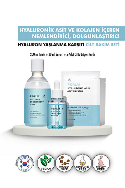 P Calm P.calm Hyaluronik Asit, Kolajen Içeren Dolgunlaştırıcı, Nemlendirici, ...