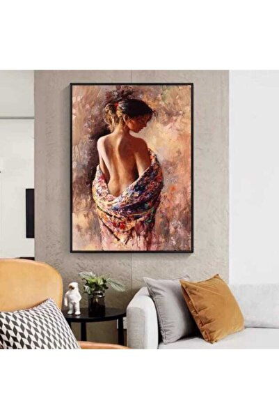gurbaart Butterfly Beauty Baskı Kanvas Elegant Tablo Dijital Baskı Dikey kanv...