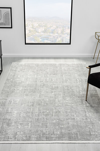 Prestige Halı Hernes Krem Gri Salon Oturma Odası Çocuk Odası Yatak Odası Halı...