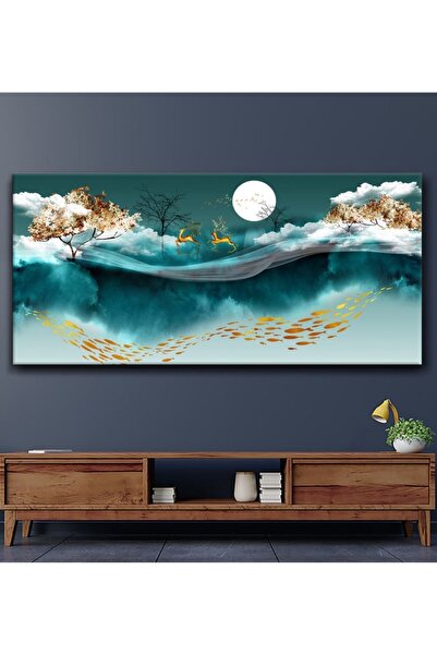 Limitless Design Design suprarealist O noapte la lumina lunii Tablou imprimat...