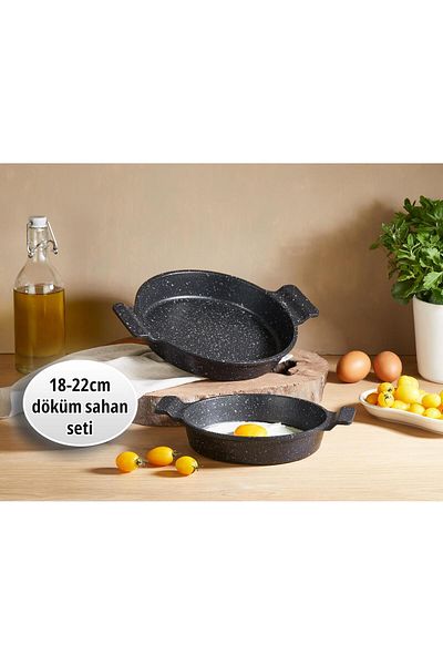 Amboss Astral 2 Piece Cast Iron Sahan Set (18 / 22 cm)