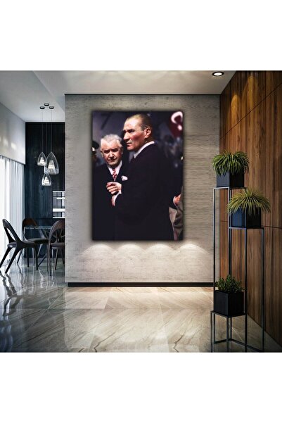 Limitless Design Model Ataturk, tablou decorativ elegant pe pânză, imprimat î...