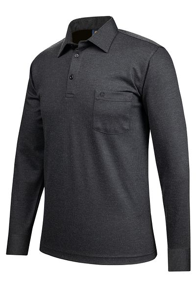 Çizgi Triko Çizgi Knitwear Ανδρικό πουκάμισο με γιακά μανίκι μανσέτα με τσέπες