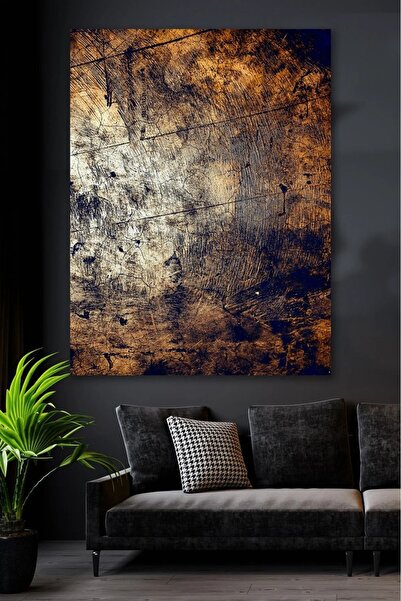 TosbArt Atlas ve Geçmiş Soyut Baskı Kanvas Tablo ART00279 Dijital Baskı Dikey...