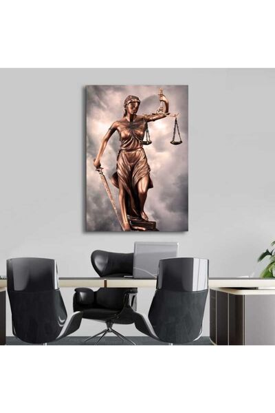 TosbArt Adaletin Terazisi, Adalet Tanrıçası Themis, Hukuk Bürosu, Avukat Diji...