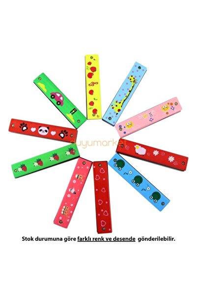 DuyuMarket Hamaha Ahşap Desenli Mızıka