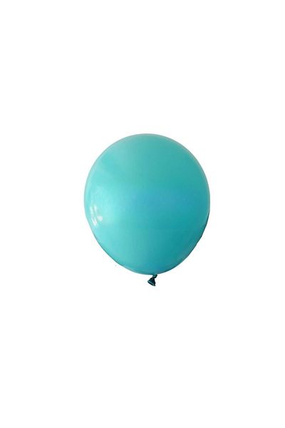 Organizasyon Pazarı 12 inch Turquoise Color 25 Pieces Pastel Decoration Balloon