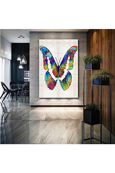 Limitless Design Fluture colorat, decorare artistică abstractă modernă, impri...