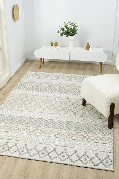 Prestige Halı Viola Beyaz Salon Oturma Odasi Çocuk Odasi Yatak Odasi Halisi VIO305