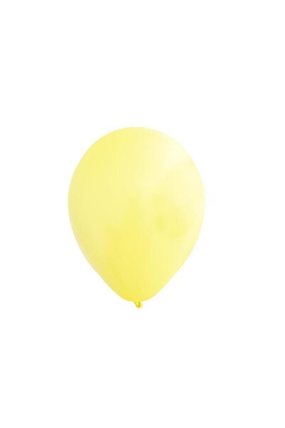 Kalisan Macaron Yellow Balloon 12 in 100