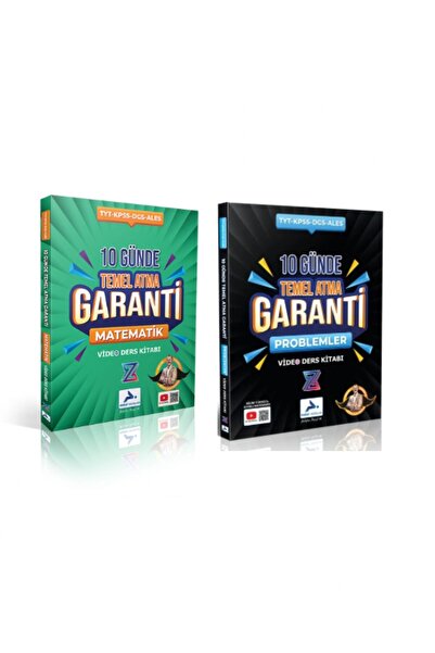 paraf yayınları Paraf 10 Günde Temel Atma Garanti Matematik ve Problemler Seti
