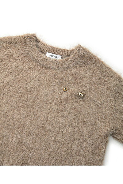 İpekyol Sweater with metal accessories