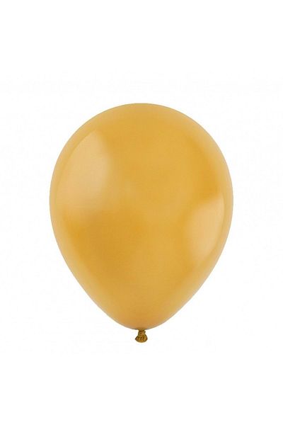 Organizasyon Pazarı 12 inch Turmeric Color 10 Pieces Retro Decoration Balloon