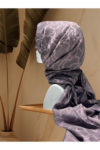 Armine Trend J. Viscon Şal-2 Prune - Elegant şi confortabil