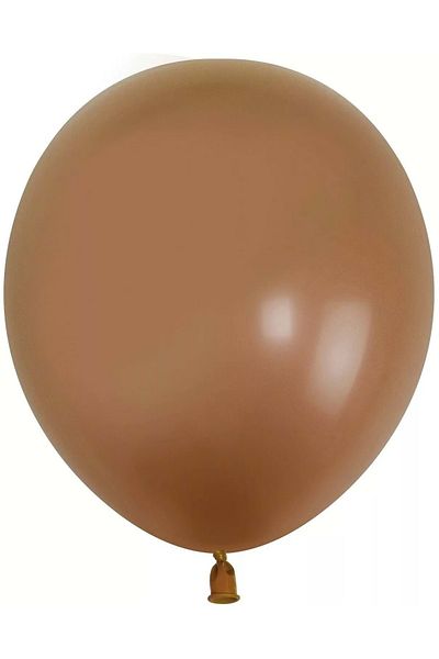 Organizasyon Pazarı 12 inch Caramel Color 25 Pieces Pastel Decoration Balloon
