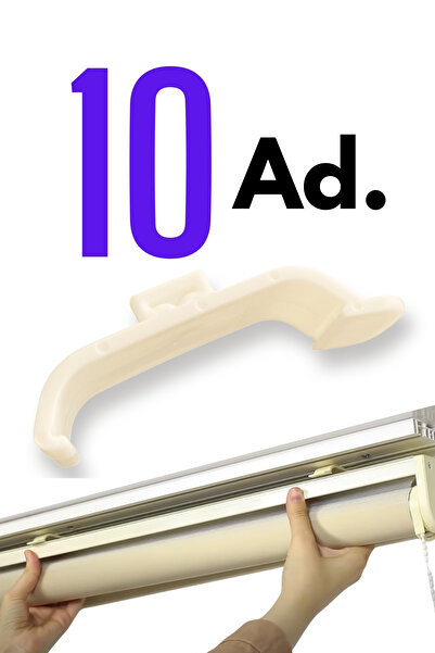 Bilarch Stor Perde Pratik Kornişe Takma Aparatı (DAR BOY) 10 Adet