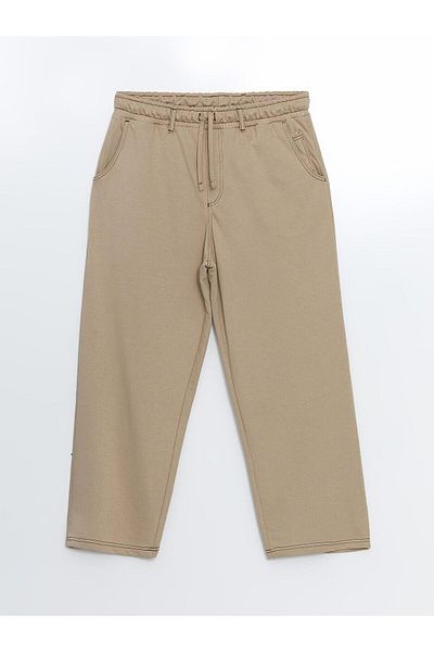 LC Waikiki Ανδρικό φούτερ LCW Casual Beige Comfortable Fit