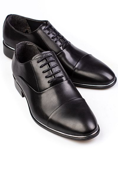 depderi Patent Leather Classic Men's Shoes Suitable for Groom's Suits and Suits