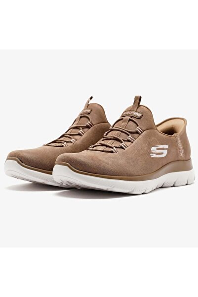SKECHERS Slip-İns Summits 150254TK Unisex Spor Ayakkabı TABA