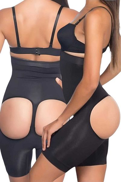 Uniquetrenders Women's Seamless Enhancing and Slimming Open Butt Corset