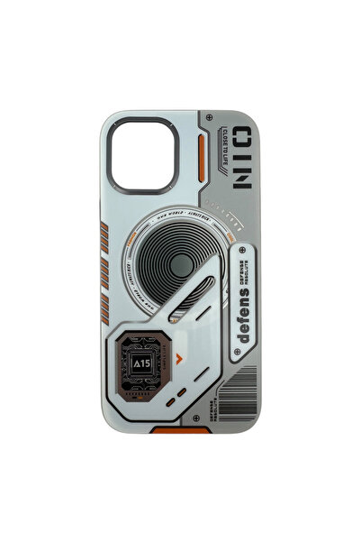 Nettech Apple iPhone 13 Compatible Nt-N043 Back Protection Case - White