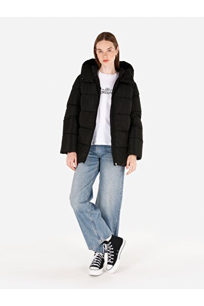 Colin's Siyah Kadın Mont