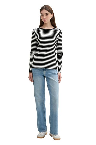 Tom Tailor Denim Pruhované tričko Interlock