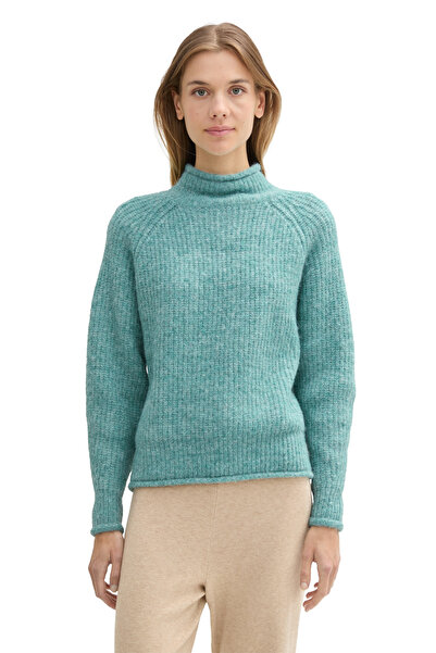 Tom Tailor Denim hajszálas nyakú pulóver