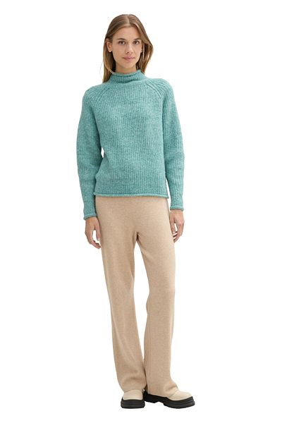 Tom Tailor Denim pulover cu gât fals