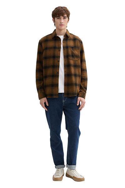 Tom Tailor Denim Relaxed Checked Shirt