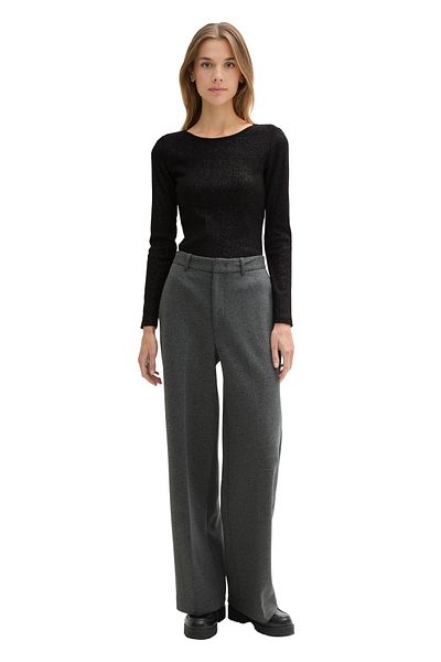 Tom Tailor Denim Tričko s kovovými žebry