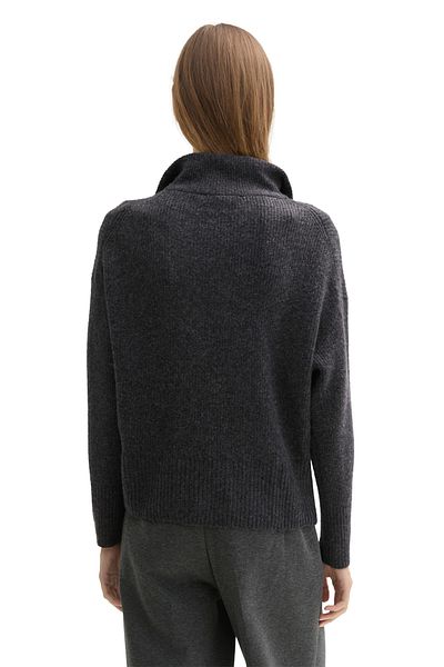 Tom Tailor Denim Útulný zip Troyer