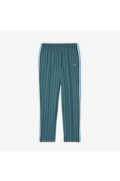 Lacoste Men's Regular Fit Monogram Green Sweatpants