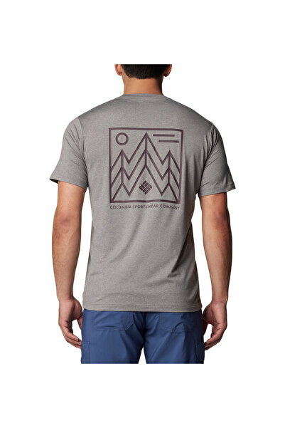 Columbia Gray Sports T-Shirt Cl 2071751 -004