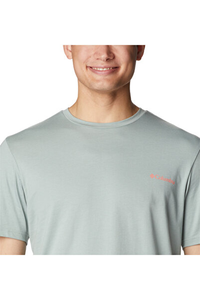 Columbia Gray Sports T-Shirt Cl 1934821 -351