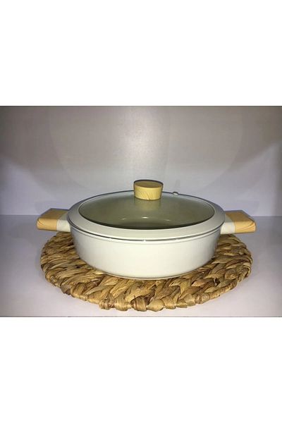 Emsan Swiss Crystal Carrot Pot 26 cm Creamy