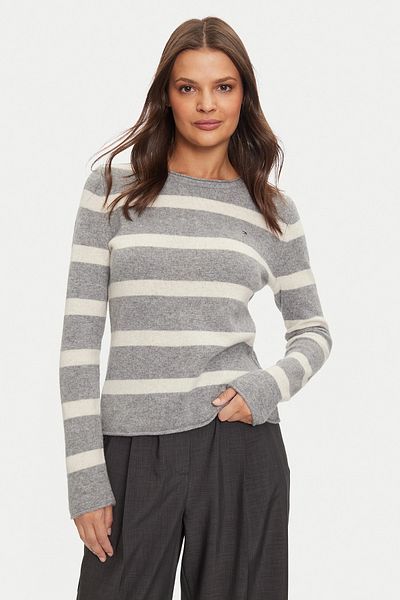 Tommy Hilfiger LÁGY FA C-NK PULÓZÓ