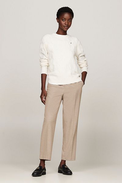 Tommy Hilfiger SOFT WOOL CABLE C-NK