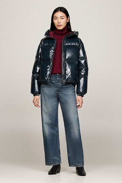 Tommy Hilfiger New York down Gloss Jkt - mikina s kapucí