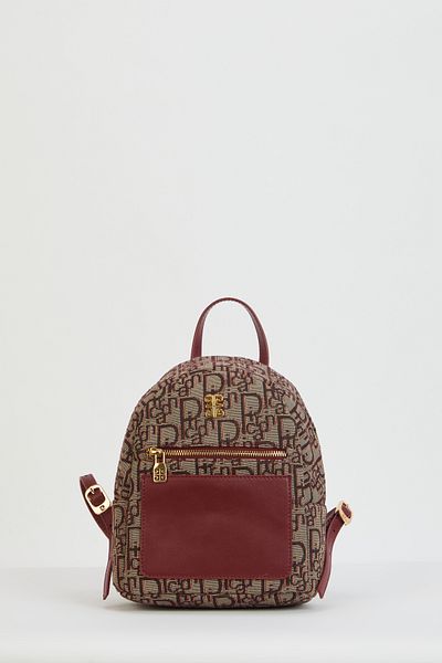Pierre Cardin Women's Claret Red Backpack - 05PO22Y1641